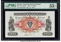 Ireland - Northern Bank of Ireland 5 Pounds 1.10.1958 Pick 52d PMG About Uncirculated 55 EPQ. 

HID09801242017

© 2020 Heritage Auctions | All Rights ...