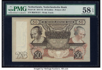 Netherlands Netherlands Bank 50 Gulden 11.2.1941 Pick 58 PMG Choice About Unc 58 EPQ. 

HID09801242017

© 2020 Heritage Auctions | All Rights Reserved...