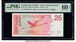 Netherlands Antilles Bank van de Nederlandse Antillen 25 Gulden 31.3.1986 Pick 24a PMG Superb Gem Uncirculated 69 EPQ. 

HID09801242017

© 2020 Herita...