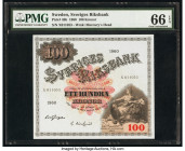 Sweden Sveriges Riksbank 100 Kronor 1960 Pick 48b PMG Gem Uncirculated 66 EPQ. 

HID09801242017

© 2020 Heritage Auctions | All Rights Reserved