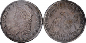 1811 Capped Bust Half Dollar. O-103a. Rarity-3. Large 8. MS-62 (PCGS).

Deep original toning is enlivened by full frosty mint luster creating a crisp,...