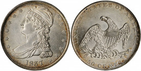 1837 Capped Bust Half Dollar. Reeded Edge. 50 CENTS. GR-9. Rarity-1. MS-61 (PCGS).

Here is a superior Mint State example of this brief design type fr...