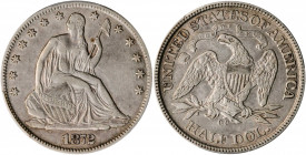 1872-CC Liberty Seated Half Dollar. WB-8. Rarity-4. EF-40 (PCGS).

Minimally toned in isolated peripheral areas, this mostly silver-gray example allow...