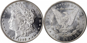 1892-CC Morgan Silver Dollar. MS-63 (PCGS). CAC.

Brilliant and intensely lustrous, this boldly struck example offers lovely Mint State quality for a ...