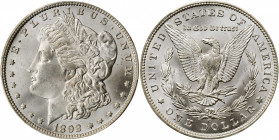 1892-O Morgan Silver Dollar. MS-65 (PCGS).

This example offers superior quality and eye appeal for a challenging New Orleans Mint issue. Brilliant wi...