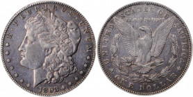 1893-CC Morgan Silver Dollar. EF-40 (PCGS).

Desirable EF quality for this historic and key date CC-Mint Morgan dollar issue, both sides are dressed i...