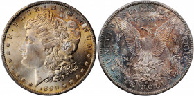1899-O Morgan Silver Dollar. MS-67 (PCGS). CAC.

Lovely mint luster flows over smooth, unscuffed surfaces. Sharply struck and expertly preserved, orig...