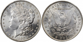 1900-O Morgan Silver Dollar. MS-67 (PCGS).

Intensely lustrous brilliant white surfaces exhibit a smooth, frosty texture that readily upholds the vali...