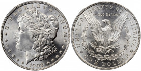 1903 Morgan Silver Dollar. MS-67+ (PCGS).

Brilliant satin white surfaces are sharply struck, fully lustrous and expertly preserved. Prior to the disp...