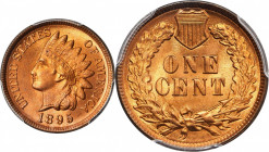 1895 Indian Cent. MS-67 RD (PCGS).

Featuring vivid reddish-rose mint color, this softly frosted example really needs to be seen to be fully appreciat...
