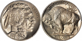 1919-D Buffalo Nickel. MS-66 (PCGS).

Among the finest 1919-D nickels seen by PCGS, this is an exceptional strike and condition rarity. The detail on ...