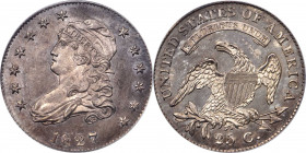 1827/3/2 Capped Bust Quarter. Original. B-1. Rarity-7. Curl Base 2 in 25 C. Proof-65 Cameo (PCGS). CAC.

In the Pantheon of the most famous and eagerl...