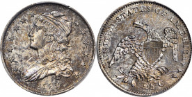 1835 Capped Bust Quarter. B-7. Rarity-7+ as a Proof. Proof-63 (PCGS).

Here is a greatly prized rarity, one of eight Proofs of the date now known to e...