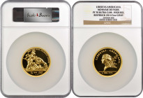 "1781" (2014) Libertas Americana Medal. Modern Paris Mint Dies. Gold. Proof-70 Ultra Cameo (NGC).

49 mm. 5 ounces, .999 fine. Outstanding cameo contr...