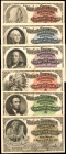 Group of Souvenir Tickets to the World's Columbian Exposition. Average About Uncirculated.

With the original printed envelope of issue, bearing a bri...