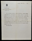 Invitation of the Imperial German Commissioner, Adolph Wermuth, to a Reception at the German Government Building of the World's Columbian Exposition. ...