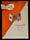 Menu for a Dinner Given by the Imperial Japanese Commissioners of the World's Columbian Exposition in Honor of the Officials and Foreign Commissioners...