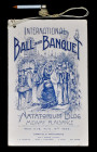 Program and Menu for the International Ball and Banquet Held at the World's Columbian Exposition. August 16, 1893. Extremely Fine.

7.25 inches x 4.75...