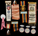 Large Lot of Various Ribbons and Badges for a Number of Events and Organizations.

Including a War Mothers' Memorial Association Delegate's ribbon; De...