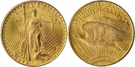 1924 Saint-Gaudens Double Eagle. MS-66+ (PCGS).

We are pleased to be offering multiple outstanding examples of this popular type issue in the Saint-G...