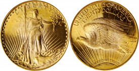 1924 Saint-Gaudens Double Eagle. MS-65 (NGC). CAC. OH.

Thoroughly PQ surfaces are as nice as one is likely to find in a certified MS-65 Saint-Gaudens...