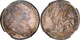1777 France Prepares to Aid America Medal. Betts-558. Silver. MS-62 (NGC).

28.6 mm. 105.4 grains.

Ex Maison Platt, June 11, 1969; John J. Ford, Jr.;...
