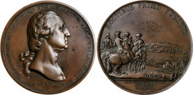 "1776" (1845-1860) Washington Before Boston Medal. Third Reverse. Musante GW-09-P3, Baker-48G, Betts-543, Julian MI-1, Adams-Bentley 3. Bronze. Mint S...