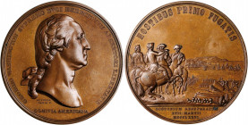 "1776" (ca. 1890-1910) Washington Before Boston Medal. Second U.S. Mint Issue. Musante GW-09-US2, Baker-49B, Julian MI-1. Bronze. Choice About Uncircu...