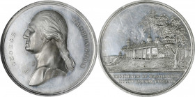 Undated (ca. 1876) Mount Vernon Medal. By Smith and Hartmann. Musante GW-209, Baker-111. White Metal. MS-61 (NGC).

64 mm.

Estimate: $400.00