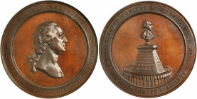 "1860" U.S. Mint Cabinet Medal. Musante GW-241, Baker-326A, Julian MT-23. Bronze. MS-63 BN (NGC).

60 mm.

Estimate: $500.00