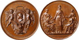 1876 Danish Medal. MDCCLXXVI Obverse. Musante GW-932, Baker-426A. Bronze. Mint State.

53 mm.

Estimate: $400.00