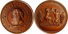1930 Hail to Dionysus Medal. By Paul Manship. Alexander-SOM 2.1. Bronze. Mint State.

73 mm.

Estimate: $300.00