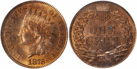 1876 Indian Cent. MS-65 RB (PCGS). CAC.

PCGS# 2125. NGC ID: 2283.

Estimate: $1’000.00