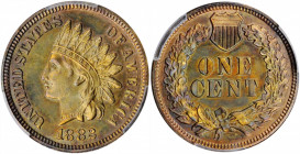 1882 Indian Cent. Proof. Unc Details--Questionable Color (PCGS).

PCGS# 2333. NGC ID: 22A3.

Estimate: $100.00
