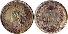 1885 Indian Cent. Proof. Unc Details--Altered Surfaces (PCGS).

PCGS# 2342. NGC ID: 22A6.

Estimate: $100.00