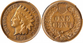 1909-S Indian Cent. Fine-12 (PCGS).

PCGS# 2238. NGC ID: 2298.

Estimate: $300.00