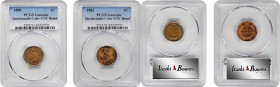 Lot of (2) Late Date Indian Cents. Unc Details--Questionable Color (PCGS).

Included are: 1899; and 1903.

Estimate: $100.00