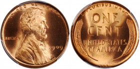 1909 Lincoln Cent. V.D.B. FS-1102. Doubled Die Obverse. MS-66 RD (PCGS).

PCGS# 37636. NGC ID: 22AZ.

Estimate: $750.00