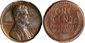 1914-D Lincoln Cent. AU Details--Cleaned (PCGS).

PCGS# 2471. NGC ID: 22BH.

Estimate: $600.00