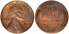 1914-S Lincoln Cent. AU-58 (PCGS).

PCGS# 2474. NGC ID: 22BJ.

From the Midtown Collection.

Estimate: $150.00