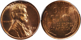 1930-D Lincoln Cent. MS-66 RD (PCGS). CAC.

PCGS# 2608. NGC ID: 22CY.

Estimate: $350.00