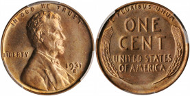 1931-S Lincoln Cent. MS-64 RD (PCGS).

PCGS# 2620. NGC ID: 22D4.

Estimate: $250.00