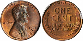 1931-S Lincoln Cent. MS-64 RB (PCGS).

PCGS# 2619. NGC ID: 22D4.

Estimate: $175.00