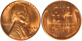 1933-D Lincoln Cent. MS-66 RD (PCGS).

PCGS# 2632. NGC ID: 22D8.

From the Midtown Collection.

Estimate: $200.00