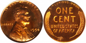 1954 Lincoln Cent. Proof-67 RD Cameo (PCGS).

PCGS# 83371. NGC ID: 22LE.

Estimate: $125.00