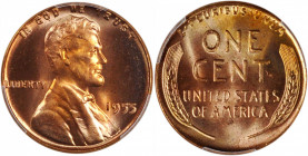 1955 Lincoln Cent. MS-67 RD (PCGS). CAC.

PCGS# 2824. NGC ID: 22FF.

Estimate: $600.00