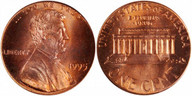 1995 Lincoln Cent. FS-101. Doubled Die Obverse. MS-65 RD (PCGS).

PCGS# 3127. NGC ID: 22JS.

From the Midtown Collection.

Estimate: $50.00