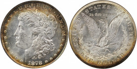 1878 Morgan Silver Dollar. 8 Tailfeathers. MS-63+ (PCGS).

PCGS# 7072. NGC ID: 253H.

Estimate: $200.00