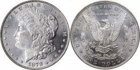 1878 Morgan Silver Dollar. 7 Tailfeathers. Reverse of 1879. MS-64 (PCGS). CAC.

PCGS# 7076. NGC ID: 253L.

Estimate: $675.00