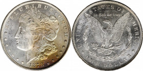 1878 Morgan Silver Dollar. 7 Tailfeathers. Reverse of 1879. MS-63 (PCGS). CAC.

PCGS# 7076. NGC ID: 253L.

Estimate: $350.00